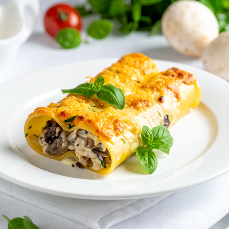 Mushroom Cannelloni