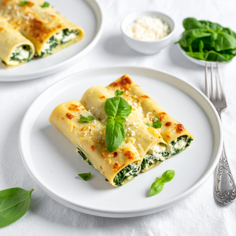 Spinach and Ricotta Cannelloni
